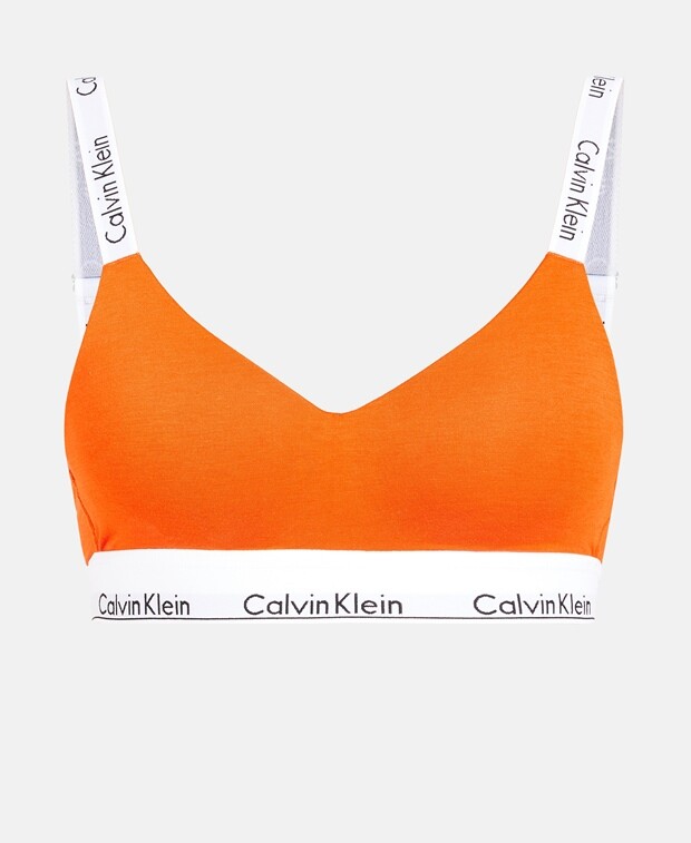 

Мягкий бюстгальтер Calvin Klein Underwear, цвет Pumpkin Orange