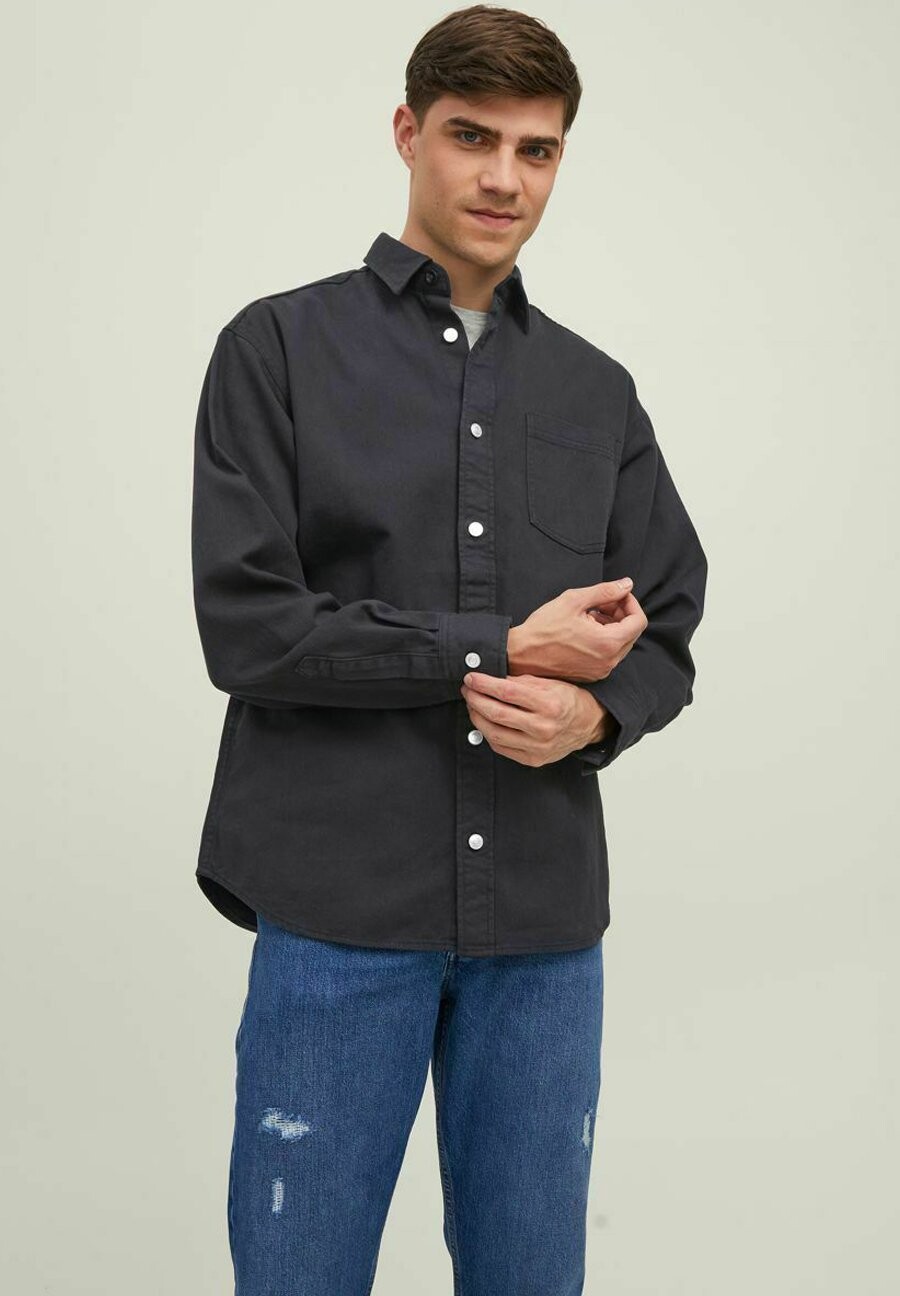 

Рубашка Jack & Jones, цвет black