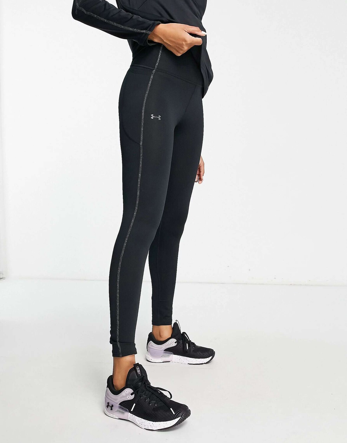 

Черные леггинсы Under Armour Training Cold Weather
