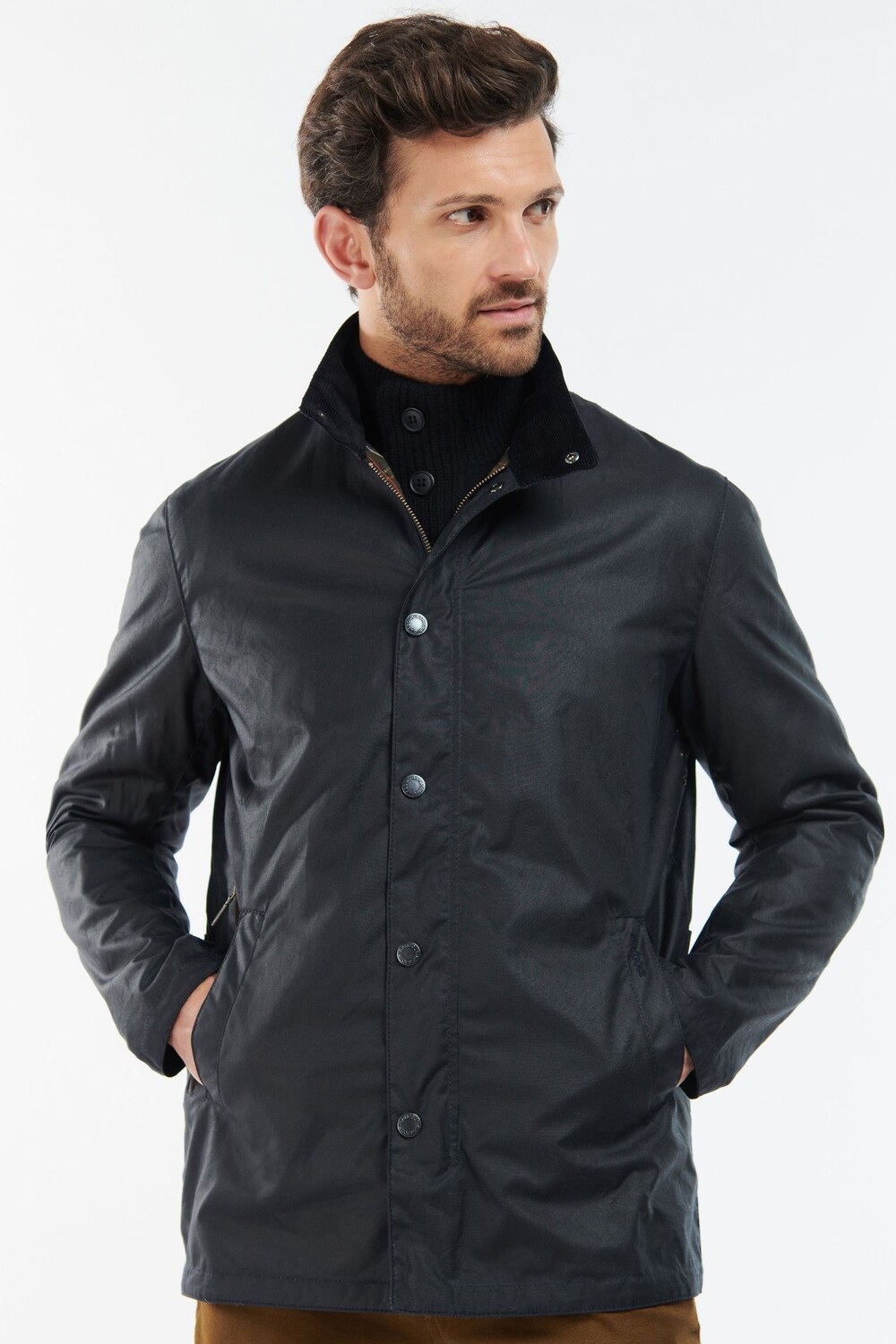 

Эвелар вощеная куртка Barbour, синий
