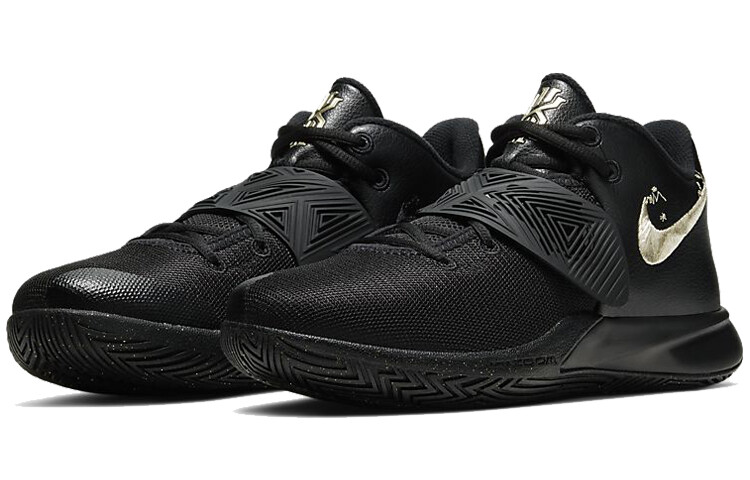 

Баскетбольные кроссовки унисекс Nike Kyrie Flytrap 3 черный/золотистый