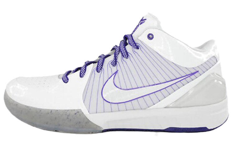 

Nike Zoom Kobe 4 Purple Splatter Белый/Фиолетовый