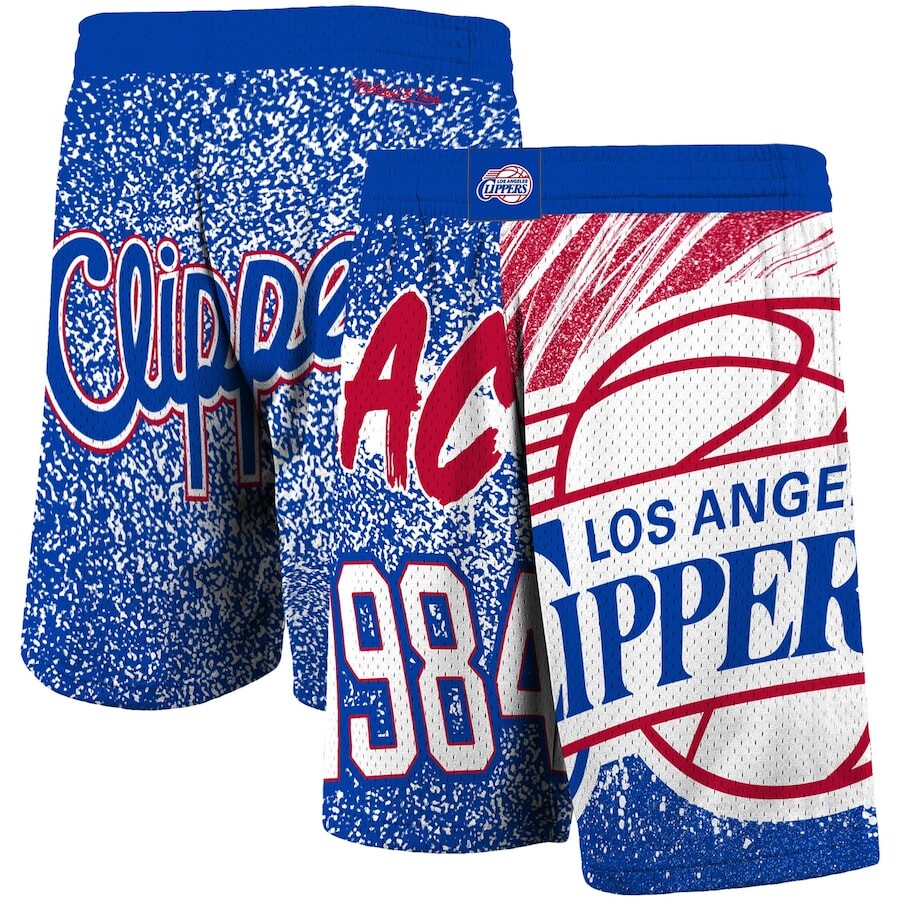 

Шорты Mitchell & Ness La Clippers, роял