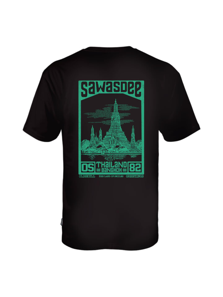 

Футболка OLDSKULL Asian Sawadtee Vintage Graphic, черный