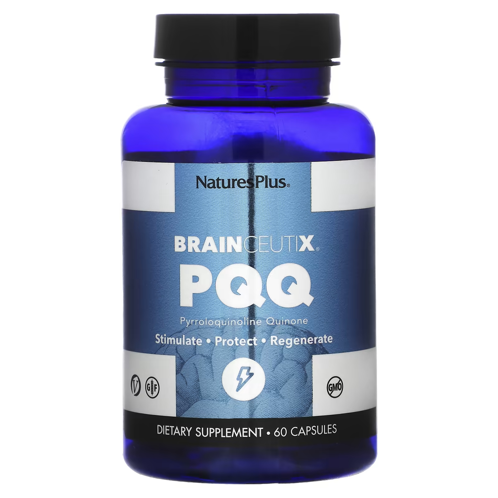 Пищевая добавка NaturesPlus BrainCeuix PQQ, 60 капсул