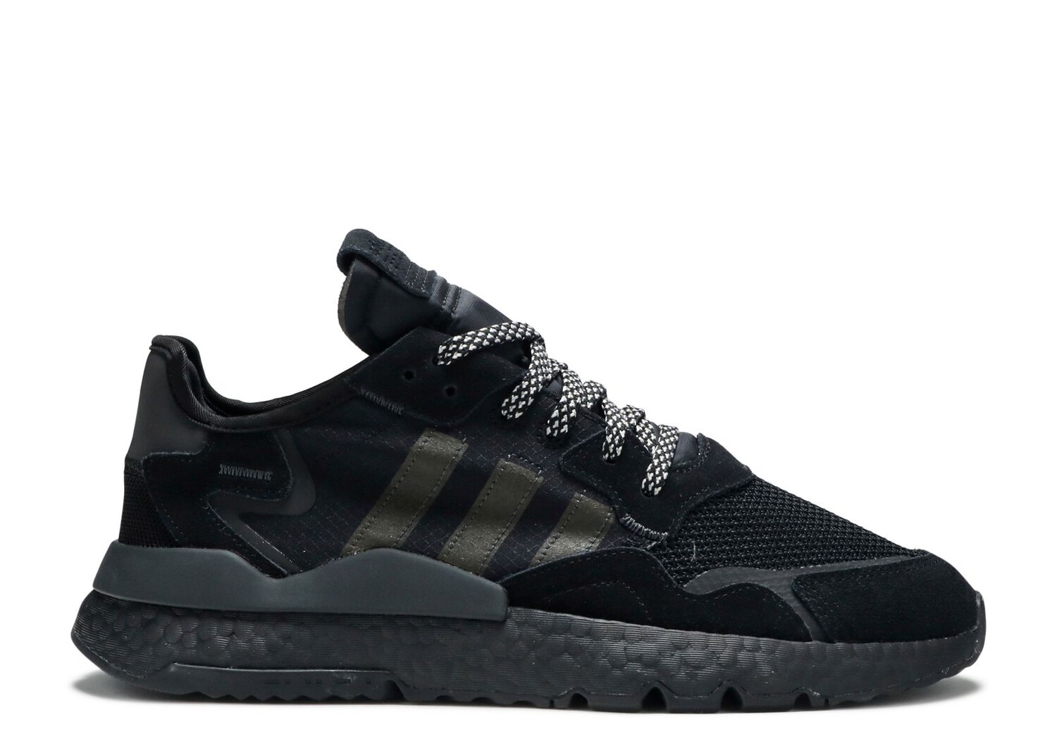

Кроссовки adidas Nite Jogger 'Triple Black', черный