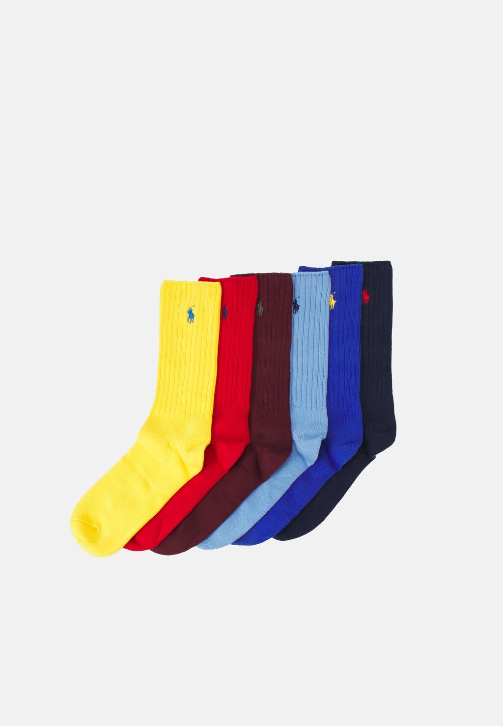 

Носки CREW SOCK GIFT BOX 12 PACK Polo Ralph Lauren, разноцветные