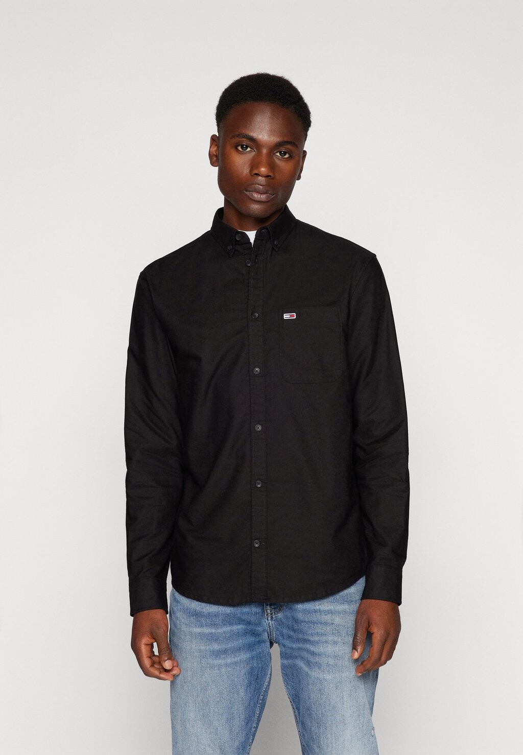 

Рубашка OXFORD SHIRT Tommy Jeans, цвет black