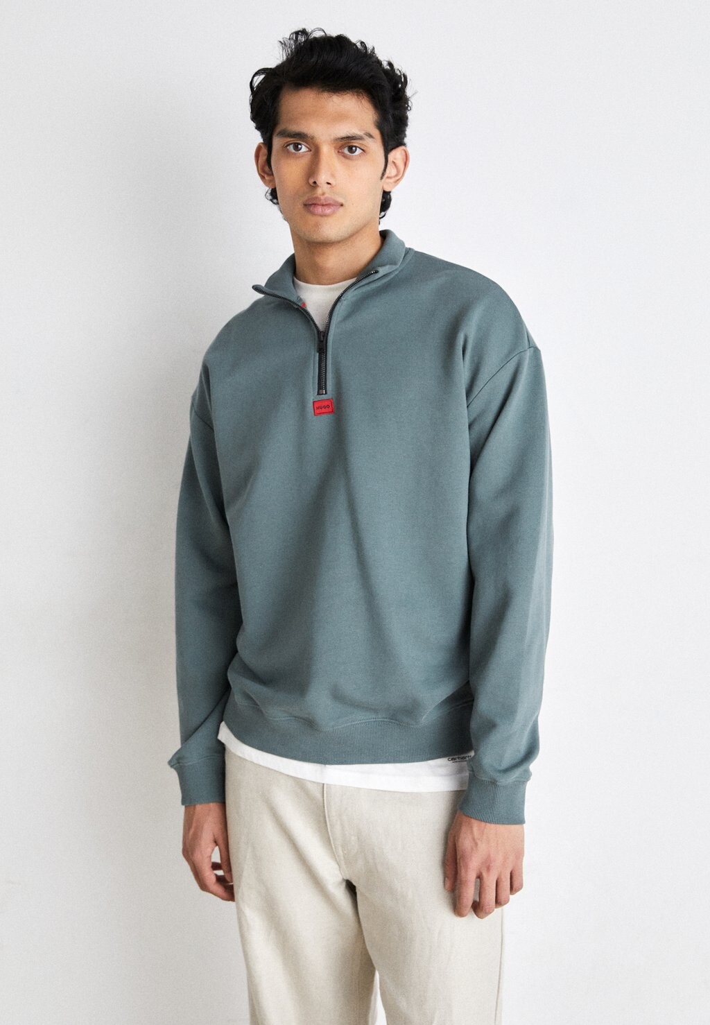 

Толстовка DURTY HUGO, цвет dark green