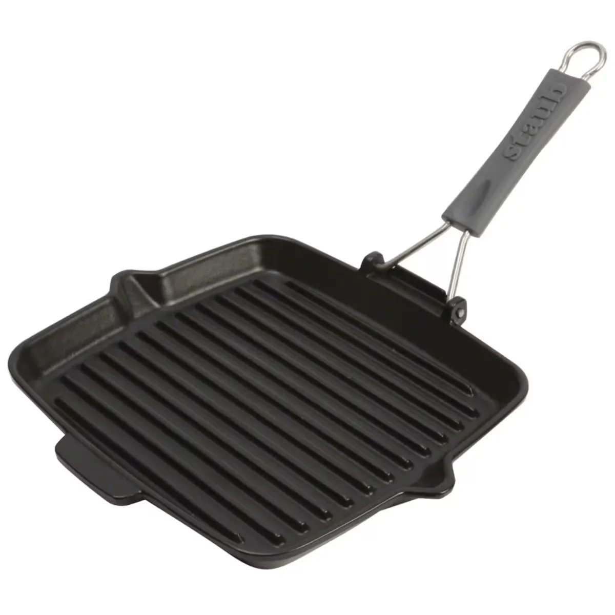 

Квадратный гриль Staub, черный