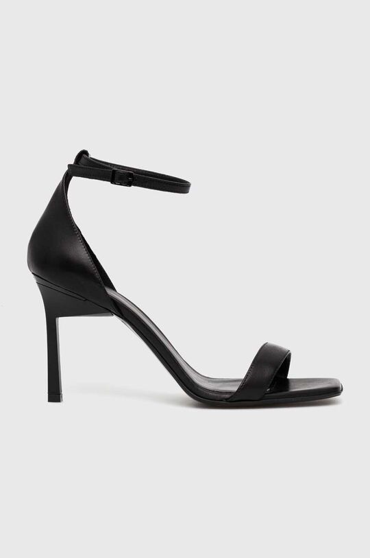 

Кожаные сандалии GEO STILETTO SANDAL Calvin Klein, черный