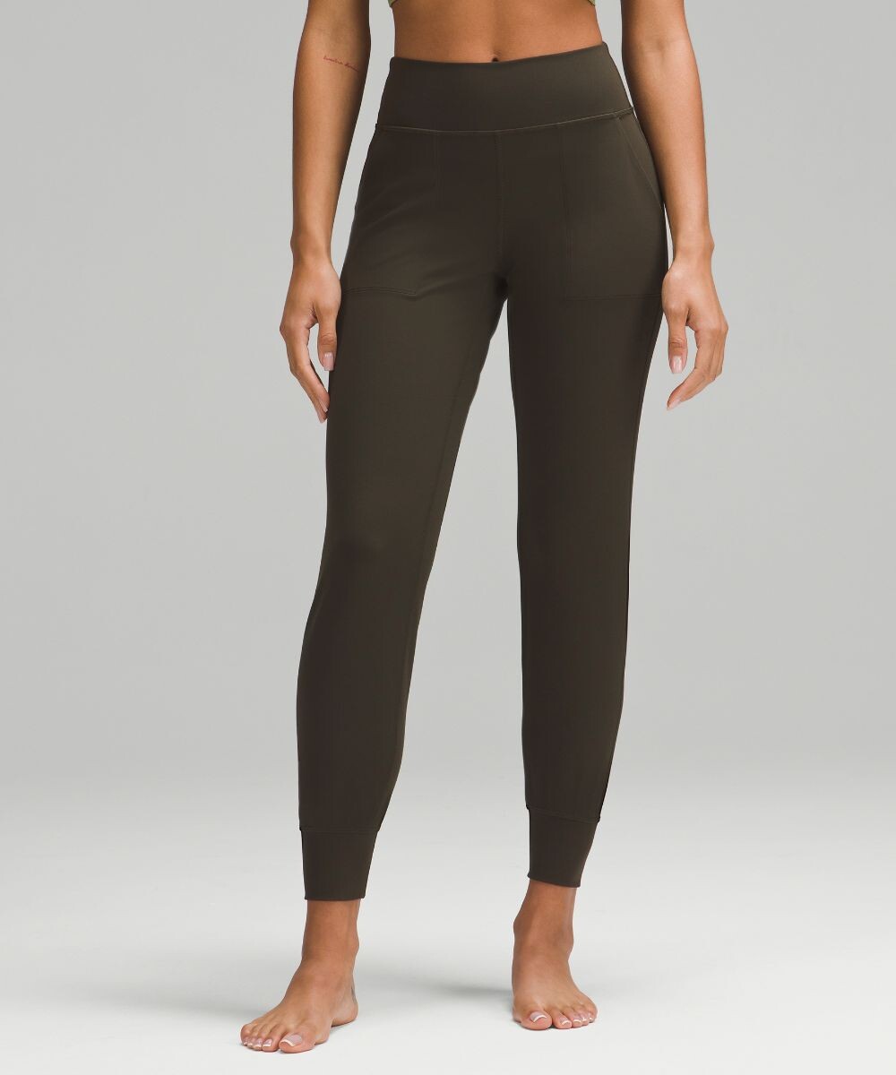 

Брюки-джоггеры Lululemon, оливковый