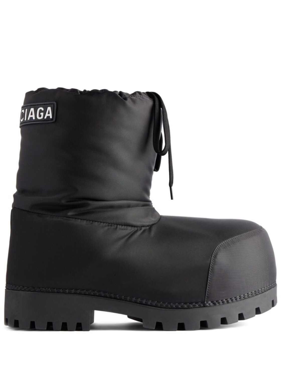

Balenciaga дутые ботинки с нашивкой-логотипом, черный