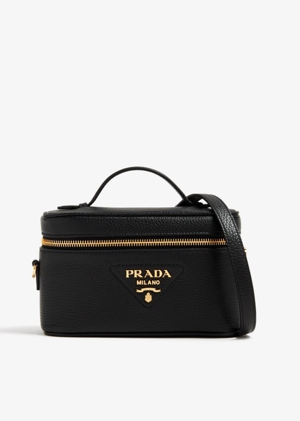 

Сумка Prada Leather Mini-Bag, черный