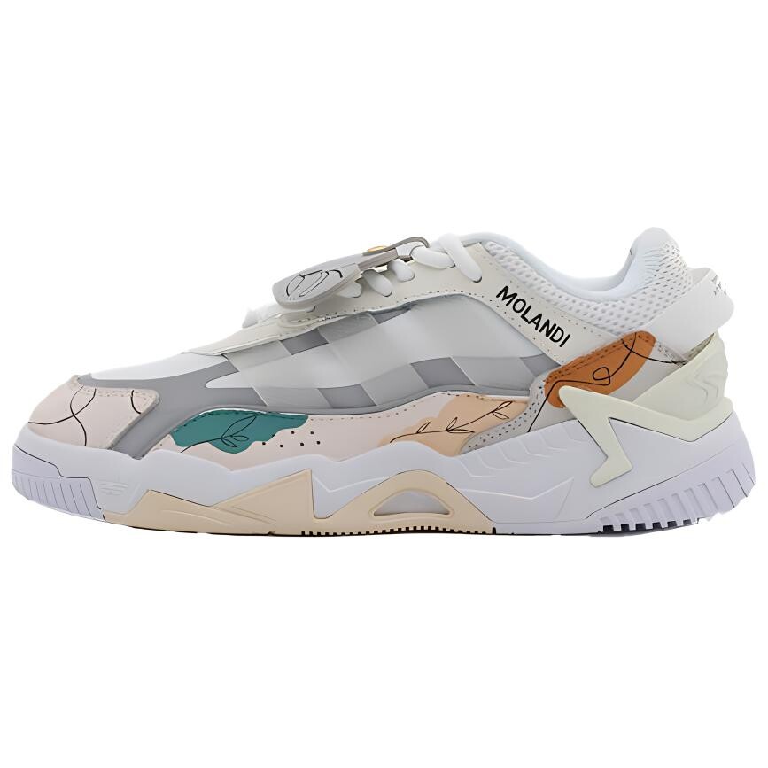 

Кроссовки adidas originals Niteball 2.0 Skateboarding Shoes Unisex Low-top Green, Orange, Yellow, цвет Off White