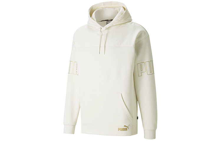 

Толстовка мужская цвета слоновой кости Puma, белый