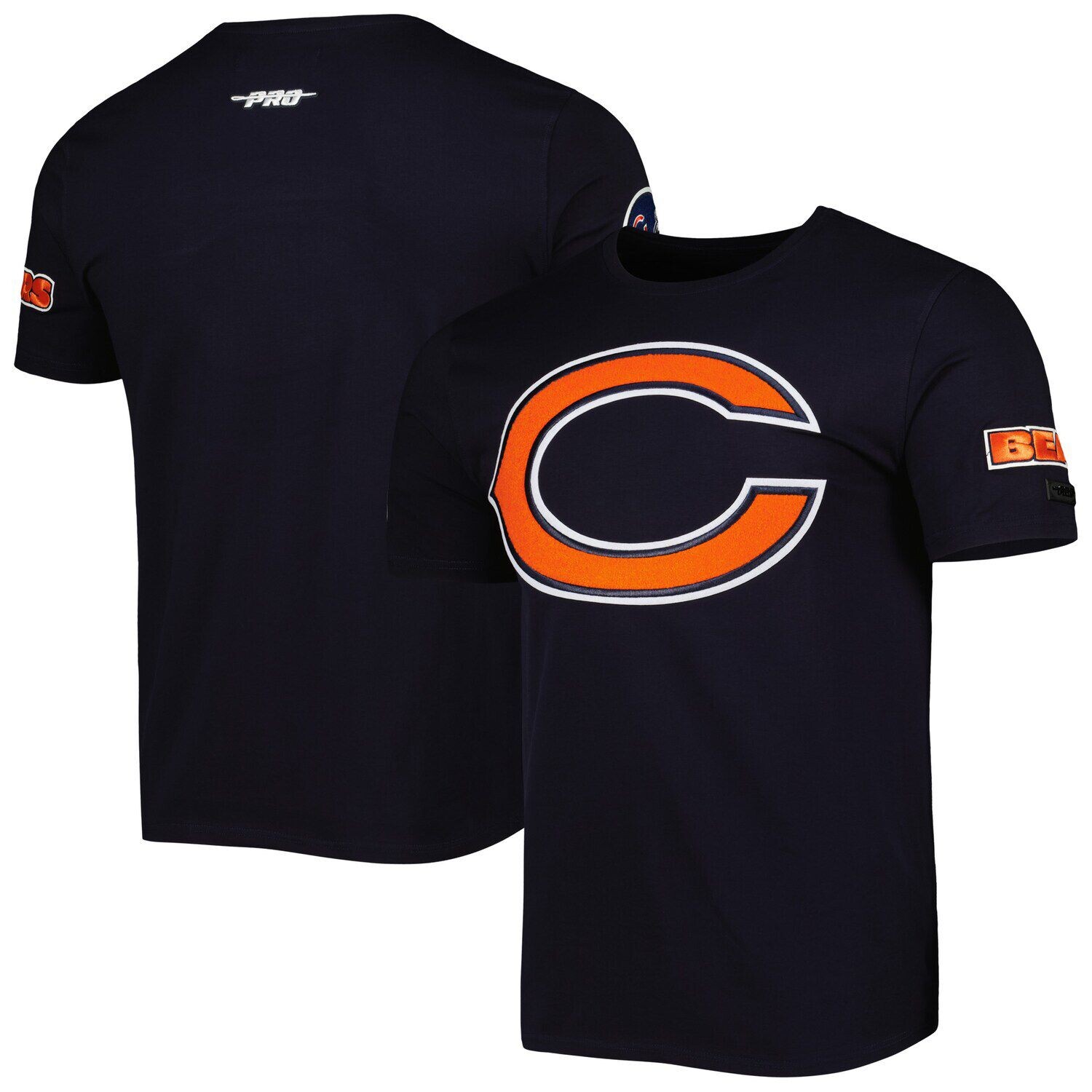 

Мужская темно-синяя футболка Pro Standard Chicago Bears Mash Up, Синий