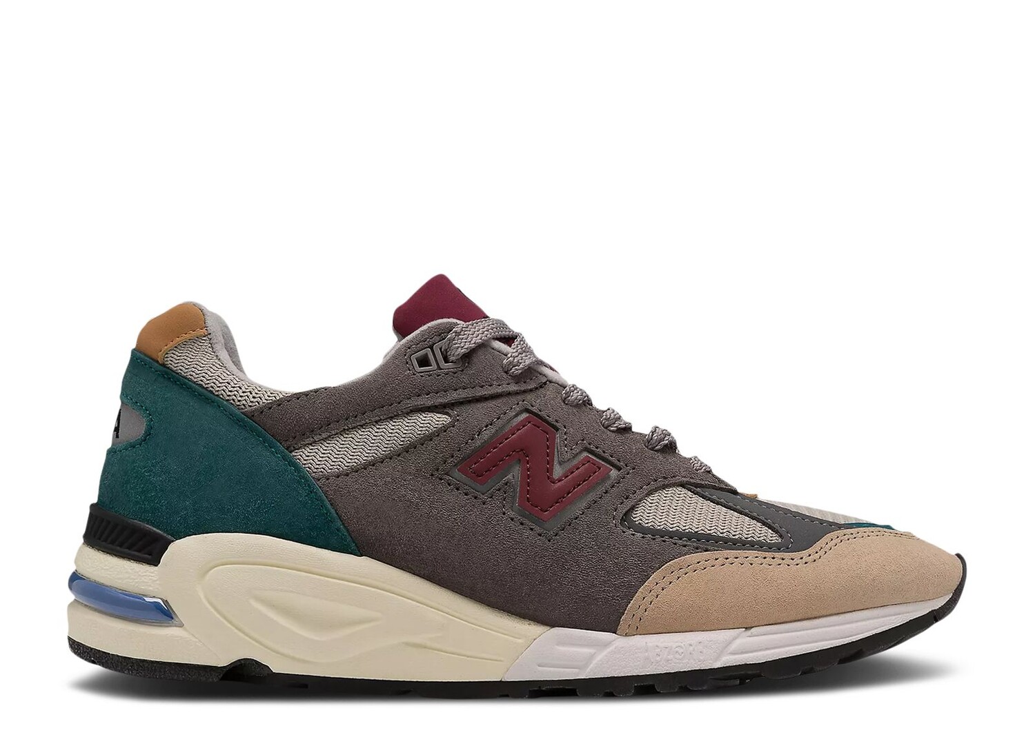 

Кроссовки New Balance 990V2 Made In Usa 'Grey Multi', серый