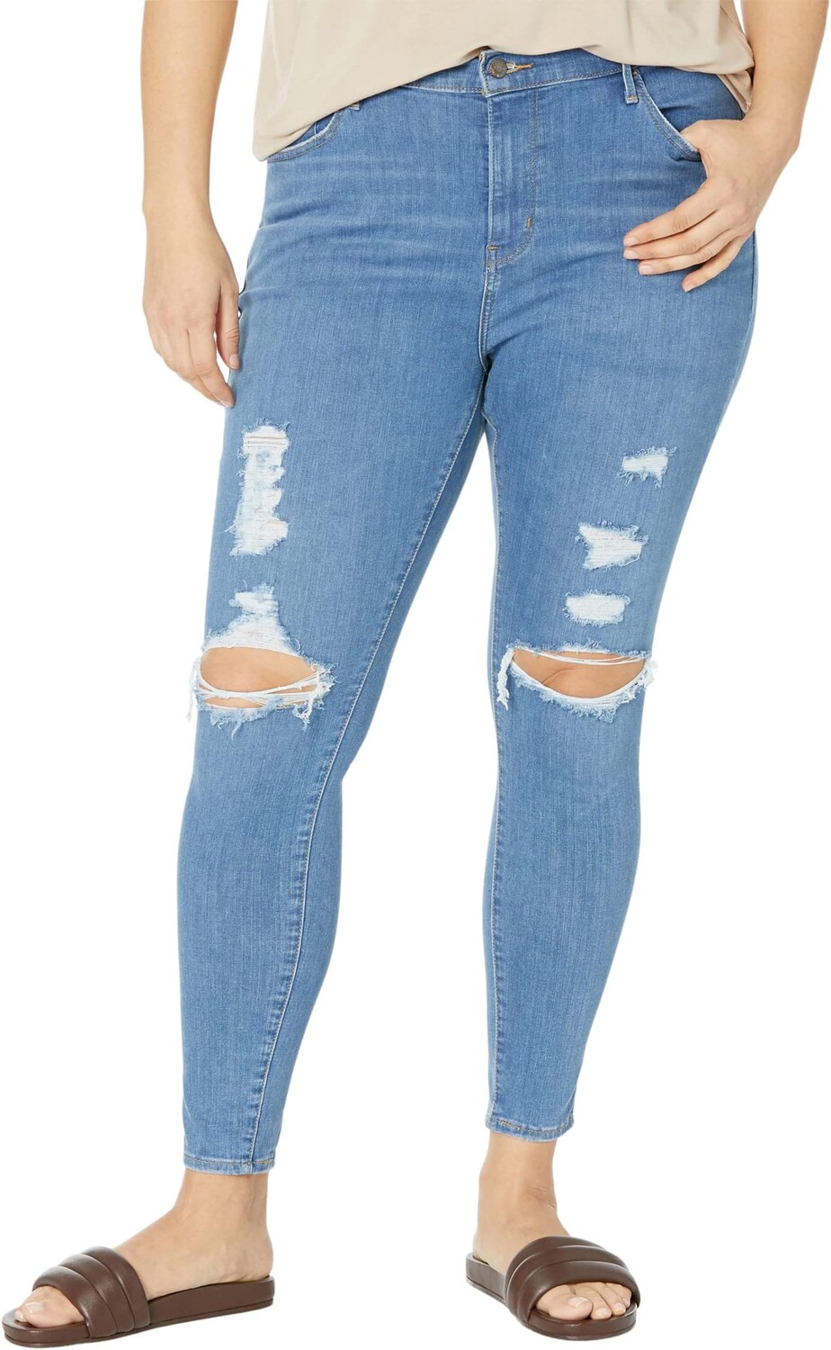 

Джинсы 720 High-Rise Super Skinny Levi's, цвет Quebec Victory