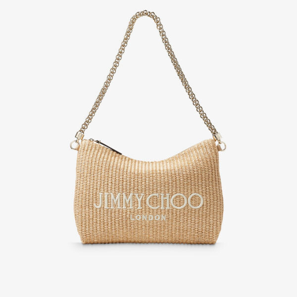 

Сумка через плечо callie из рафии Jimmy Choo, цвет natural/latte
