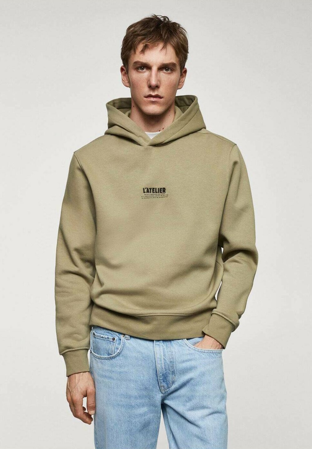 

Худи Atelier Mango, хаки