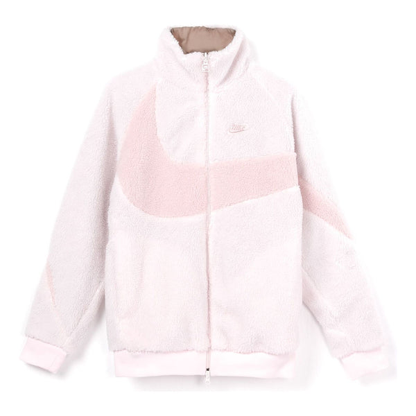цена Куртка Nike Sportswear Swoosh Full-length zipper Cardigan Reversible logo Jacket Pink (Asia Sizing), мультиколор