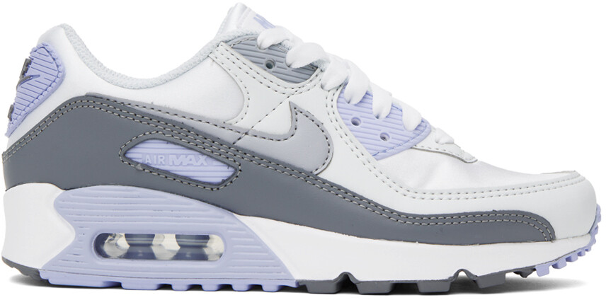 

Серо-синие кроссовки Nike Air Max 90, Синий