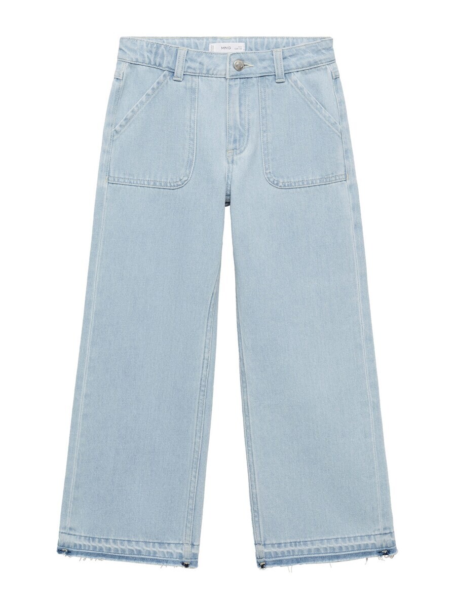 

Джинсы MANGO KIDS Regular Jeans, синий деним