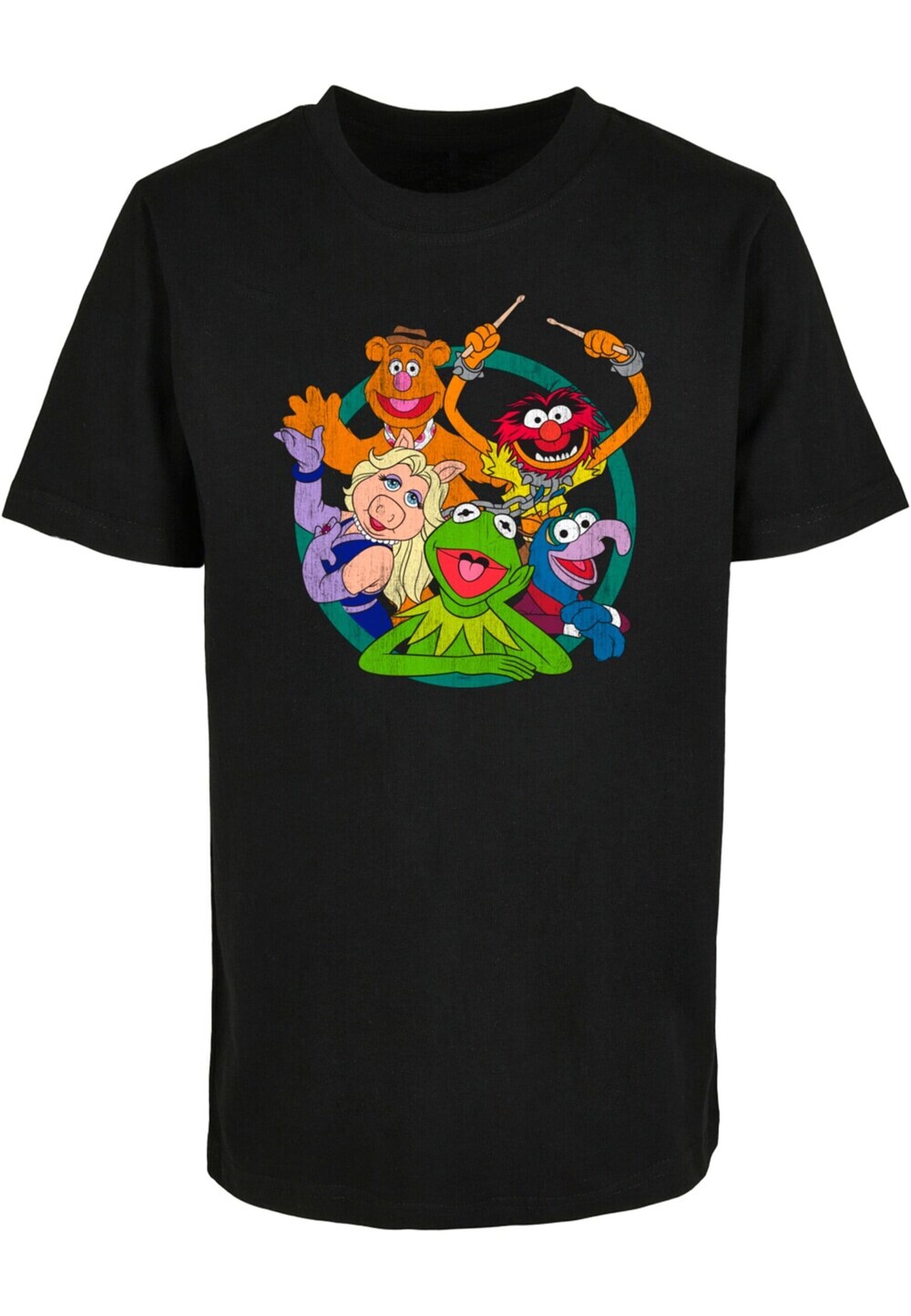 

Рубашка ABSOLUTE CULT Muppets - Group Circle, черный