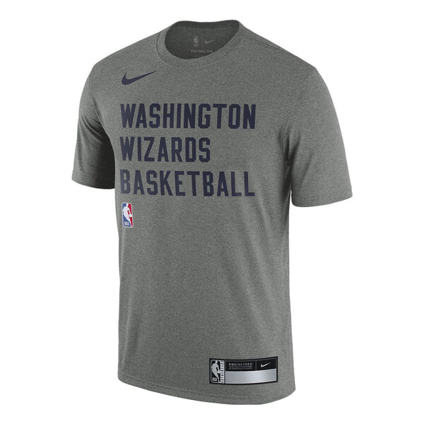 

Футболка x nba washington wizards dri fit тренировочная футболка Nike, серый