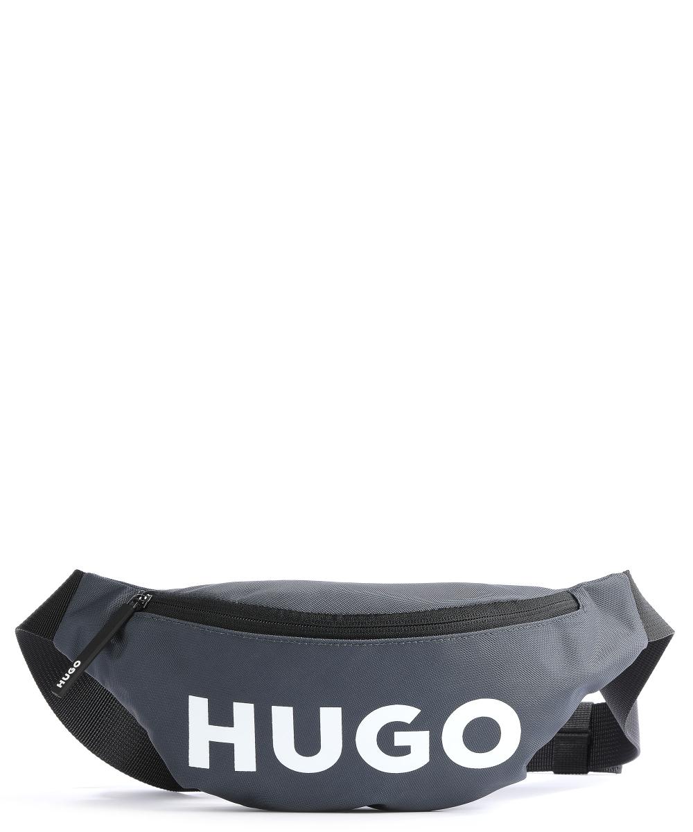 Поясная сумка Ethon BL из переработанного полиэстера Hugo, серый
