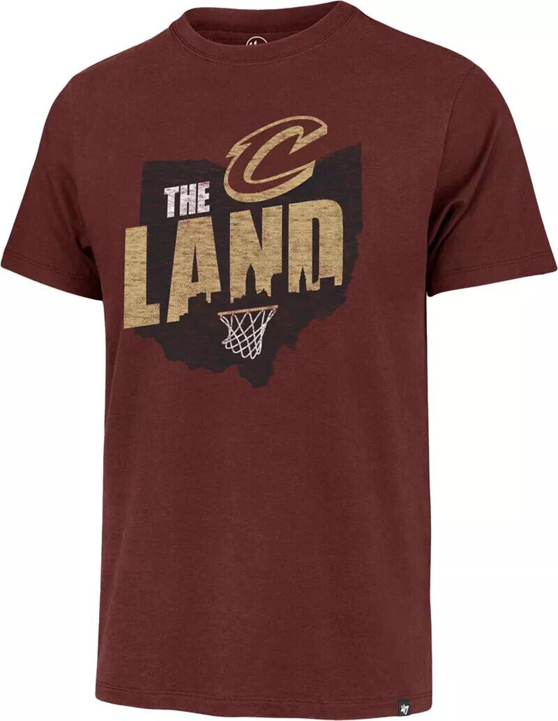 

Мужская красная футболка The Land '47 Cleveland Cavaliers