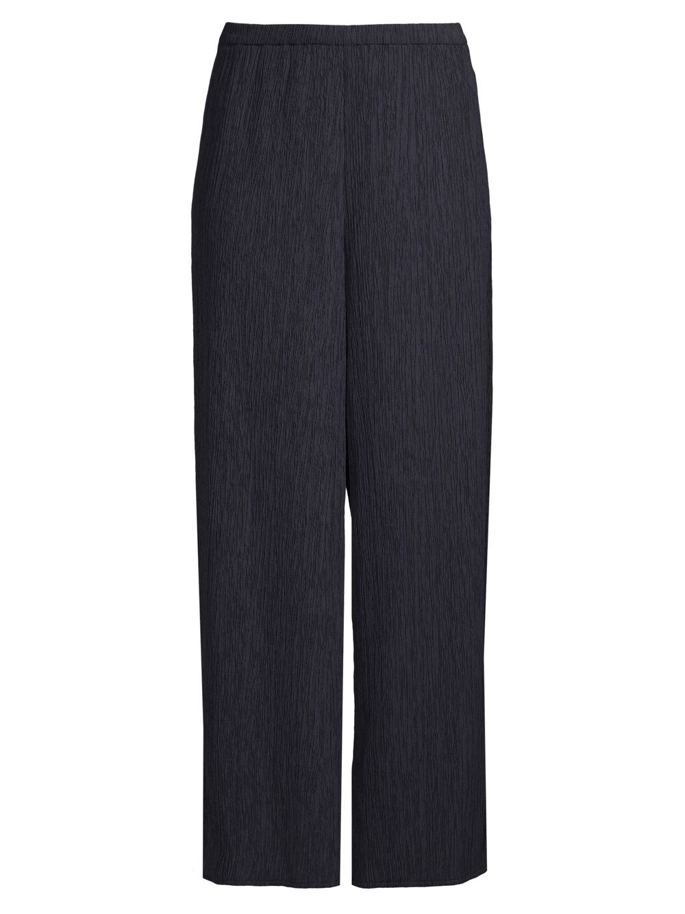

Укороченные широкие брюки до щиколотки Eileen Fisher, нави