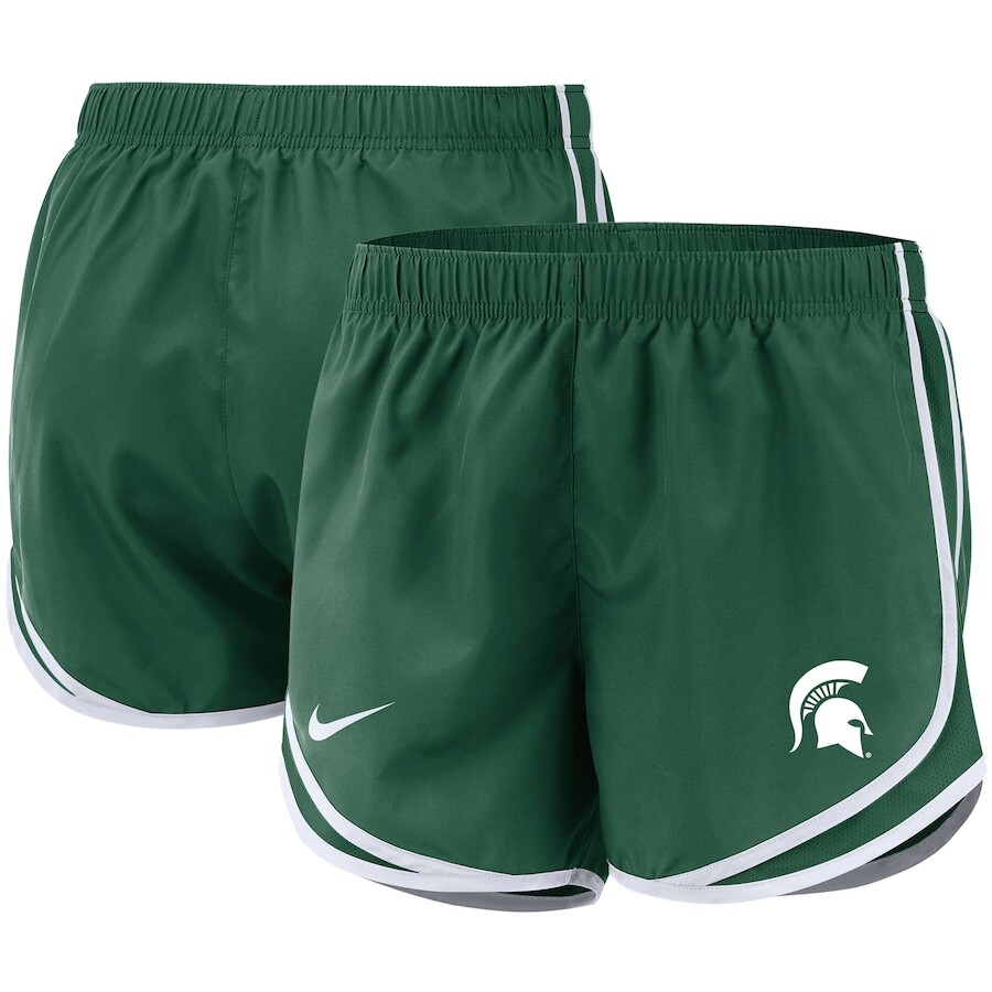 

Шорты Nike Michigan State Spartans, зеленый