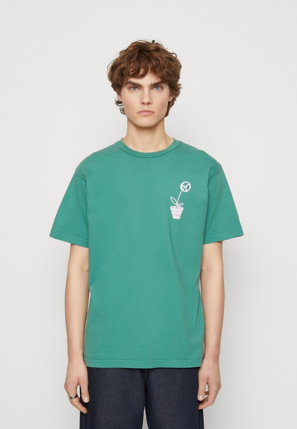 

Футболка с принтом Obey Clothing