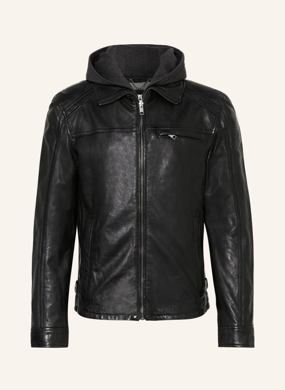 

Куртка gipsy mit abnehmbarer Blende im Materialmix, черный