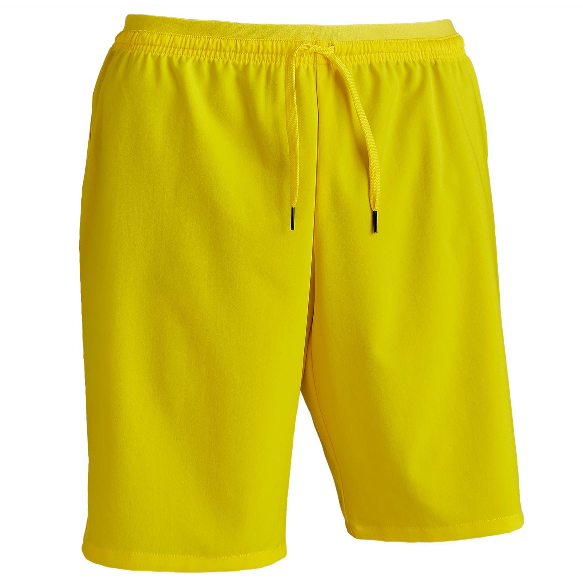 Футбольные шорты для взрослых Decathlon Viralto Club Kipsta, желтый футбольные шорты для взрослых decathlon viralto club kipsta темно синий