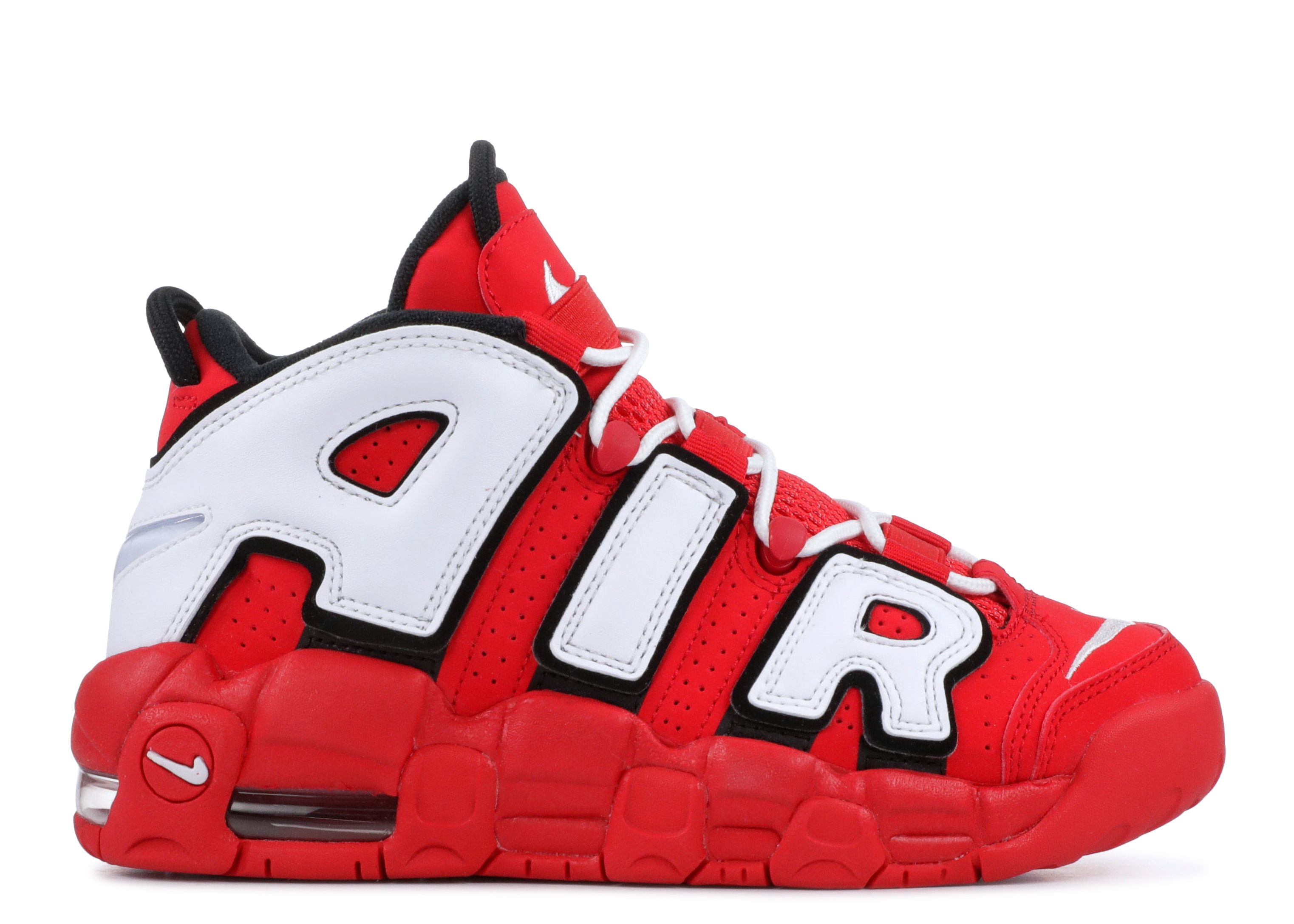 Кроссовки Nike Air More Uptempo Gs 'Hoop Pack', красный