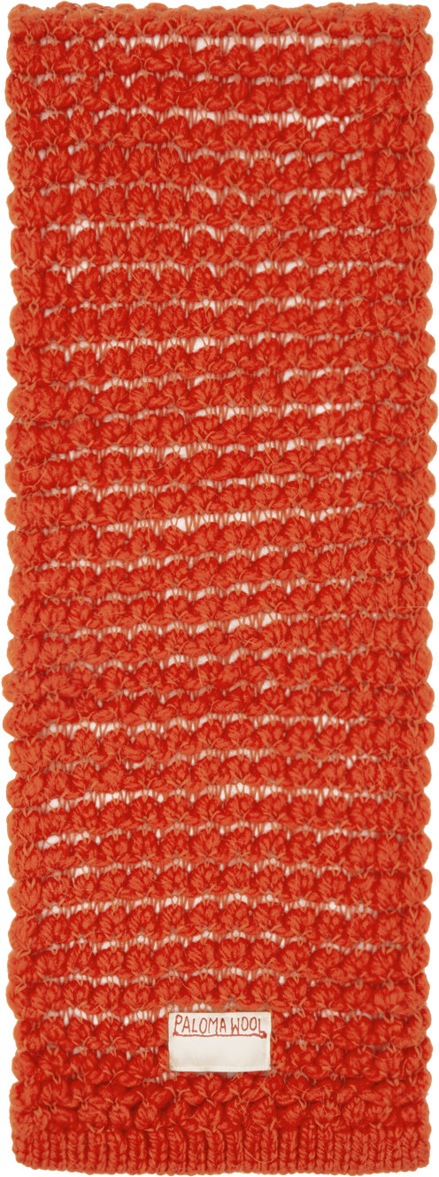 

Красный шарф Гийяо Paloma Wool