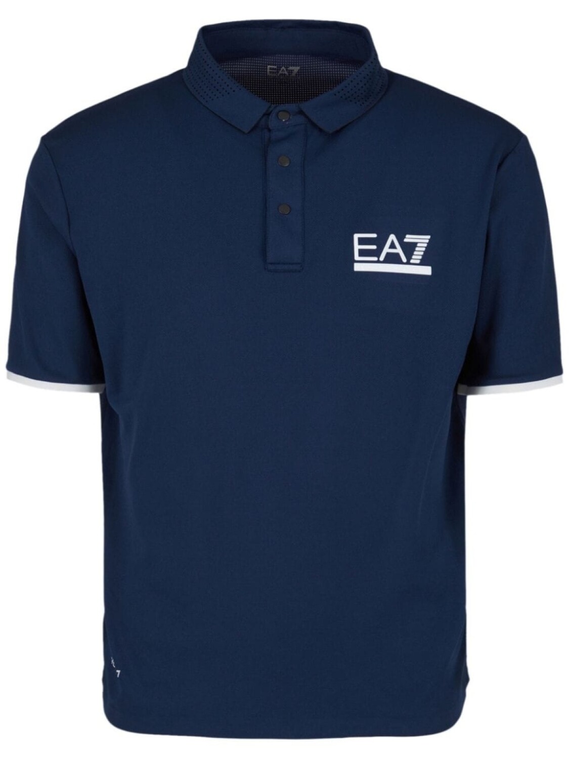 

Ea7 Emporio Armani рубашка поло с логотипом, синий
