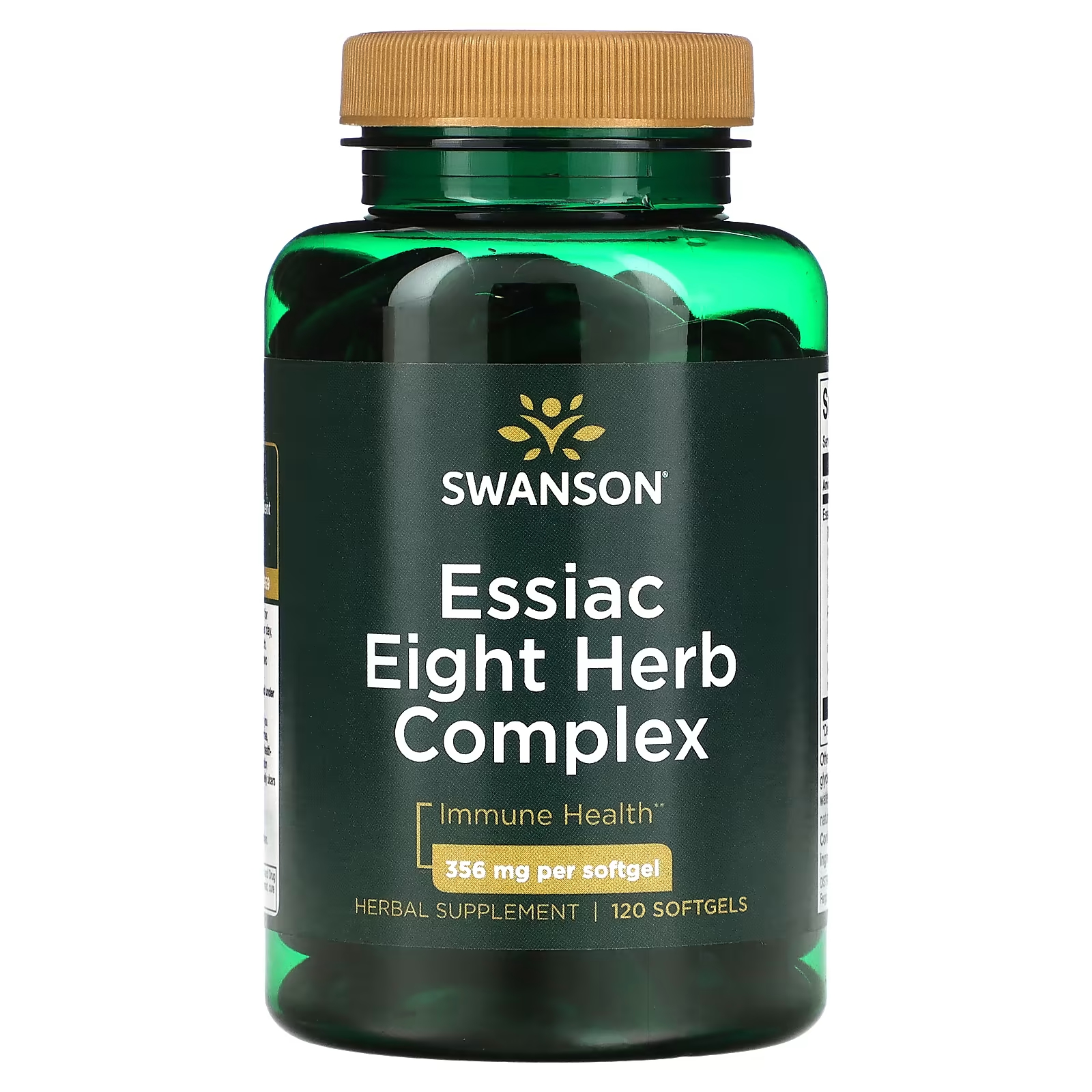 

Swanson Essiac Eight Herb Complex 356 мг 120 мягких таблеток