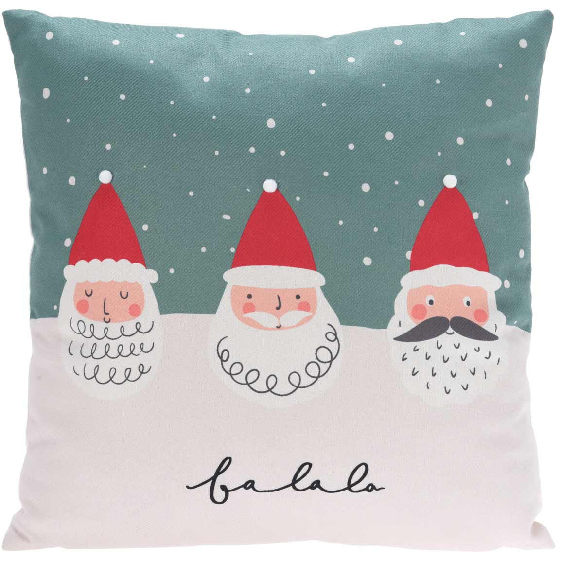 

Рождественская подушка Home Styling Collection, 45 см, многоцветный