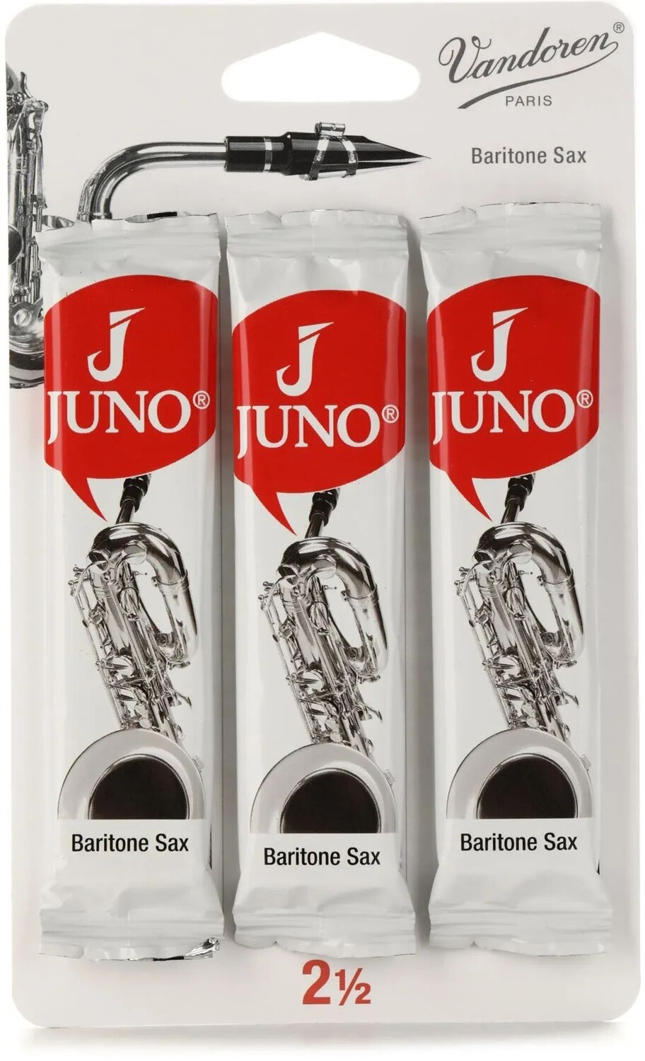 

Трости для баритон-саксофона Juno JSR8125/3 — 2,5 шт. (3 шт.)