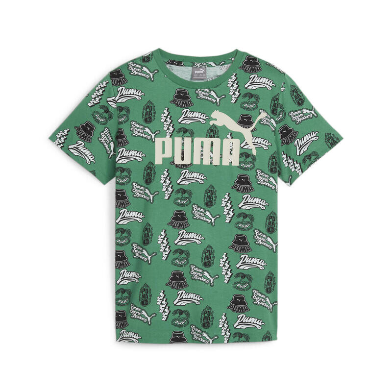 

ESS+ MID 90s PUMA Archive Зеленая футболка для мальчика, Зеленый