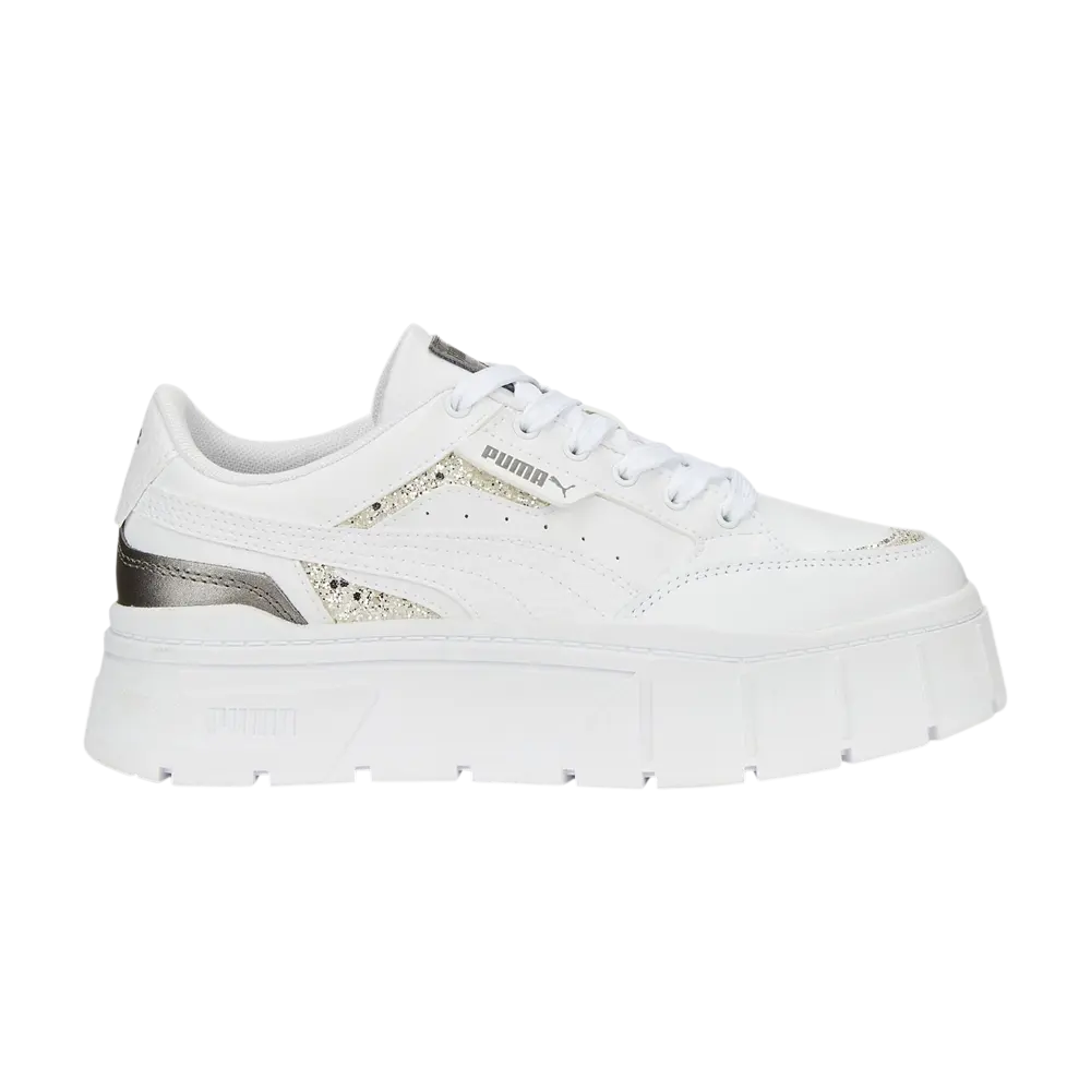 

Кроссовки Wmns Mayze Stack SQ Puma, белый