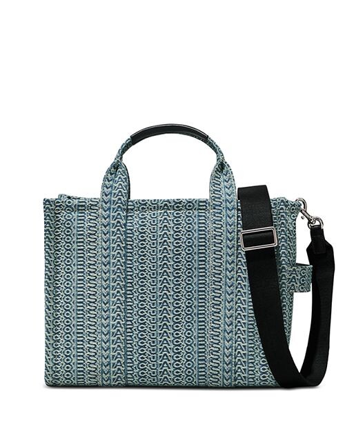 

Джинсовая большая сумка среднего размера с монограммой MARC JACOBS, цвет Blue