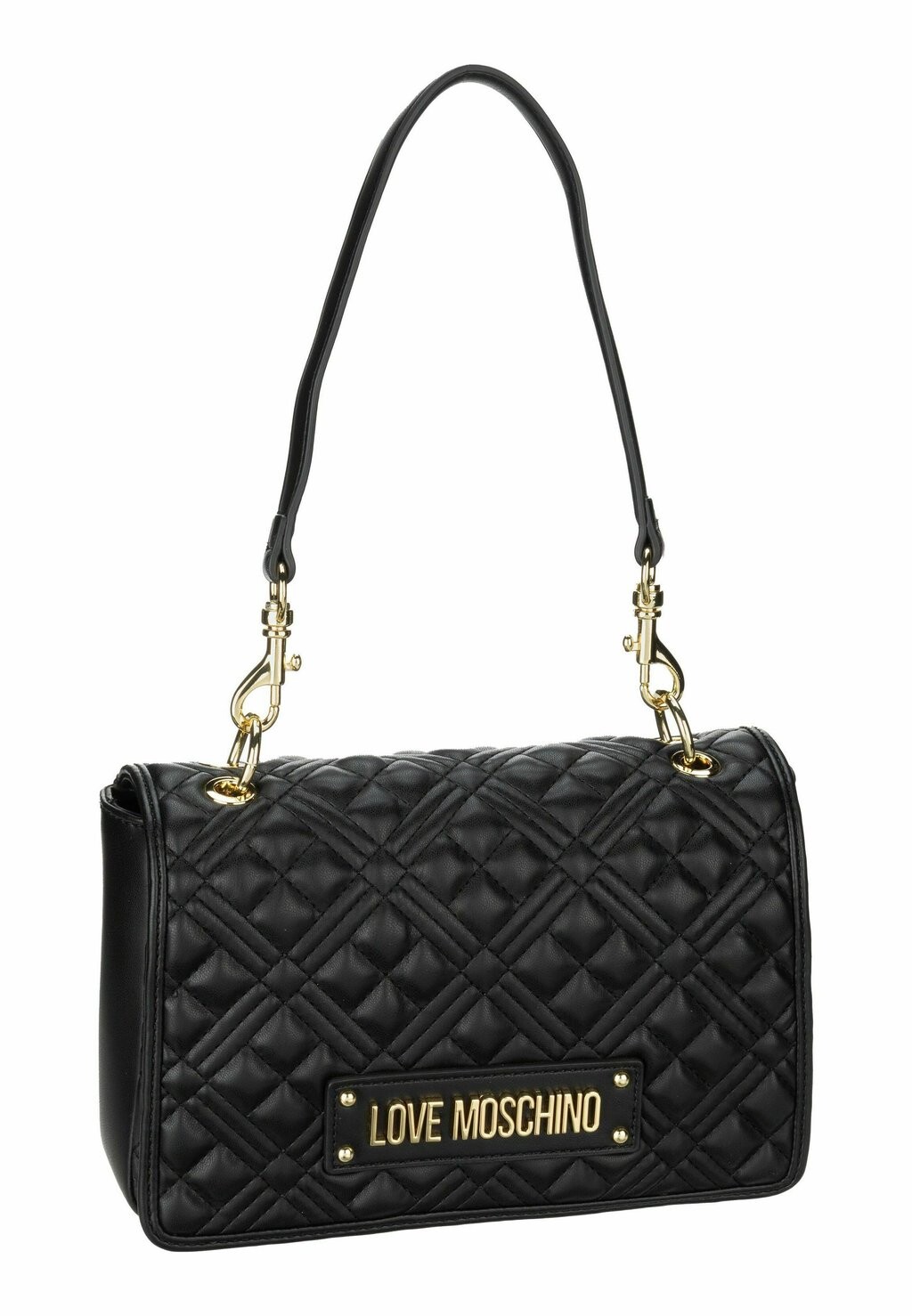 

Сумочка Quilted Love Moschino, черный