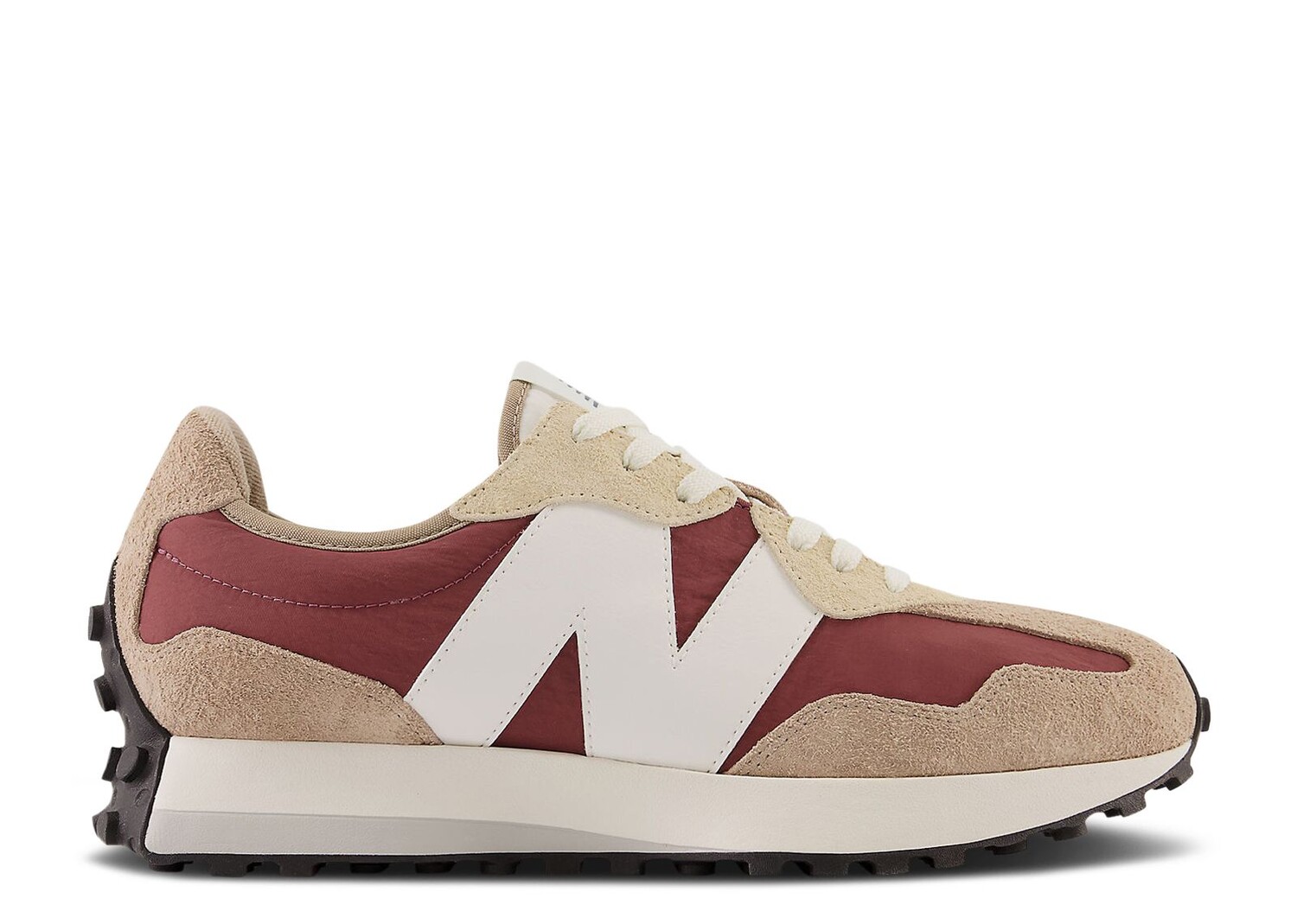 

Кроссовки New Balance 327 'Driftwood Washed Burgundy', красный