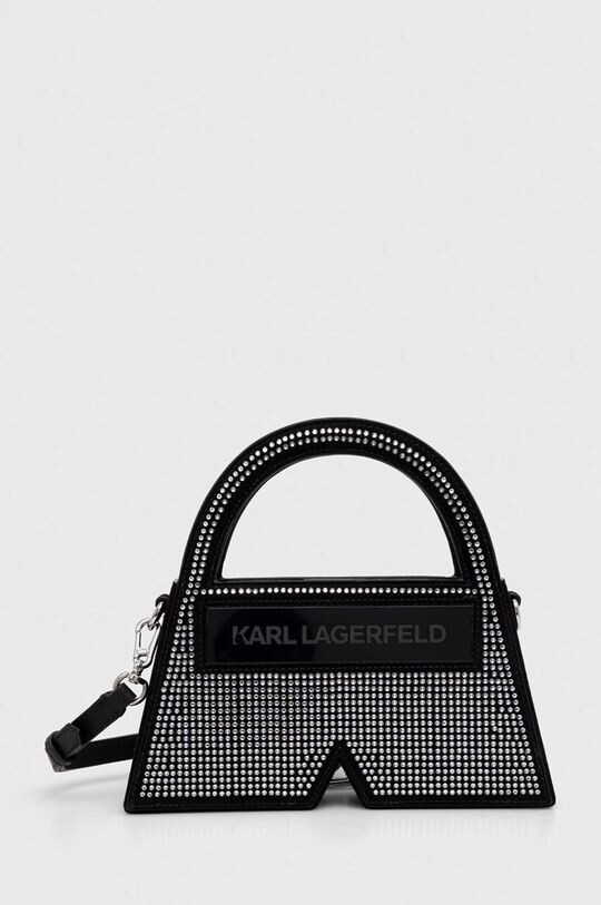 

Замшевая сумочка Karl Lagerfeld, черный