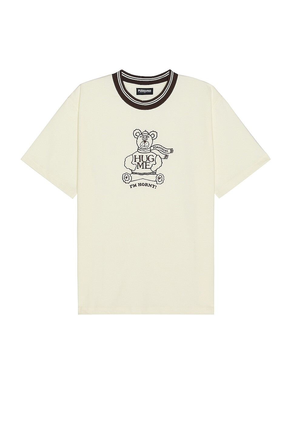 

Рубашка Pleasures Hug Heavyweight, цвет Vintage White